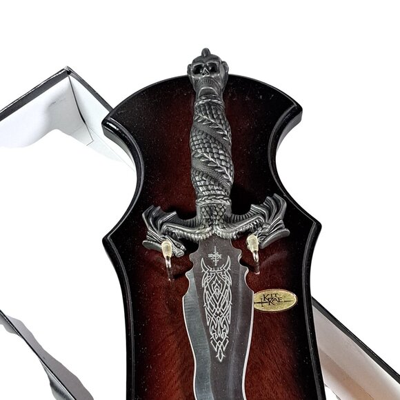 RARE Retired KIT RAE KR0016 The Talisman Kris Blade / Dagger & Wall Plaque - Picture 6 of 13